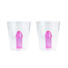 PF5216-Rosa_1 Copo para Shot com Mini Pênis Ponto das Festas