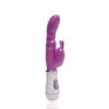 PG015Roxo_2 Vibrador Feminino com Plug Lateral Thumper Ponto G com 8 Funções Vip Mix