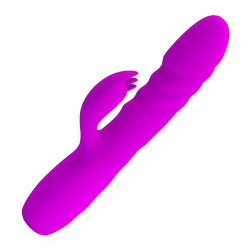PG102-Roxo_1 Pretty Love Melanie Vibrador Estimulador de Clitóris com 4 Modos de Vai e Vem Vip Mix