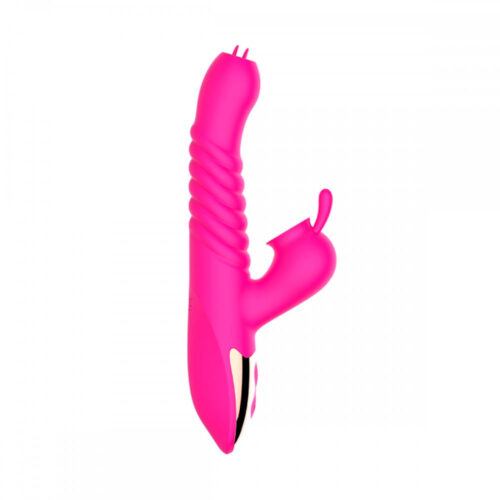 PG117-Rosa-Neon_1 Dibe Super Vibrador Ponto G Vai e Vem com Vibração e Pulsação Linha Orgasm Clitoral Vip Mix - Dibe Super Vibrators Vibrador Ponto G Vai e Vem com Vibração e Pulsação Linha Orgasm Clitoral Vipmi