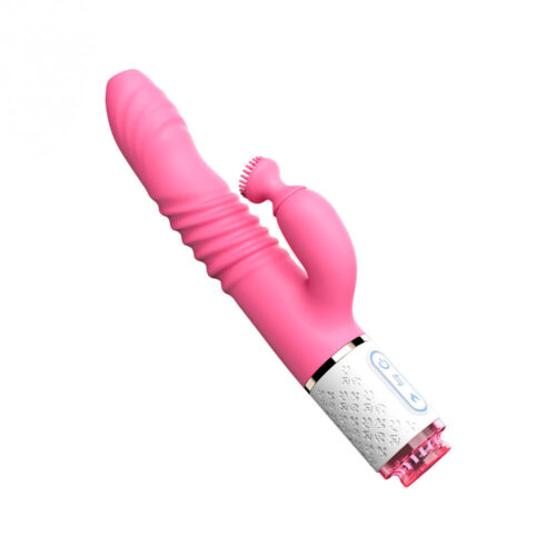 PG121-Rosa-Claro_1 Dibe Sex Massager Vibrador Ponto G com 7 Modos de Vibração e 3 Modos de Estimulação Clitoriana Vipmi