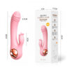 Vibrador Ponto G com Estimulador de Clitóris Língua com 10 Modos de Vibração e Aquecimento Vip Mix