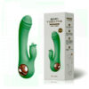Vibrador Ponto G com Estimulador de Clitóris Língua com 10 Modos de Vibração e Aquecimento Vip Mix
