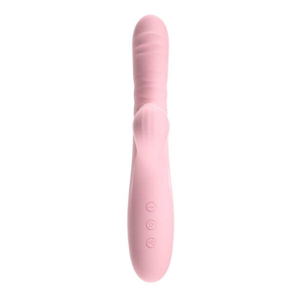 PG147-Rosa_2 Lilo Vibrador Ponto G e Clitóris com 10 Modos de Vibração e Vai e Vem VipMix