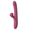 PG147-Vinho_1 Lilo Vibrador Ponto G e Clitóris com 10 Modos de Vibração e Vai e Vem VipMix