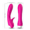 Vibrador Ponto G com Textura leve e 9 Modos de Vibração Vip Mix