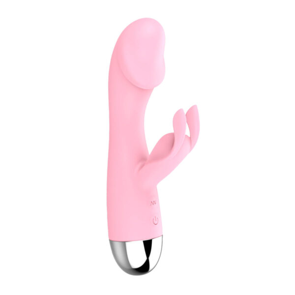 PG172-Rosa_1 Vibrador Rabbit Ponto G com 30 Modos de Vibração Vip Mix
