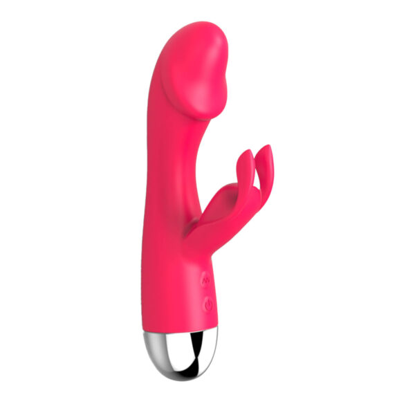 PG172-Vermelho_1 Vibrador Rabbit Ponto G com 30 Modos de Vibração Vip Mix