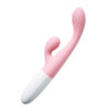 PG186D-Rosa-Claro_1-1 Vibrador para Ponto G com Cabeça Saliente e Estimulador Clitoriano 10 Modos de Vibração LILO Vip Mix