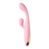 Vibrador para Ponto G com Cerdas Estimulantes e Estimulador Clitoriano LILO Vip Mix