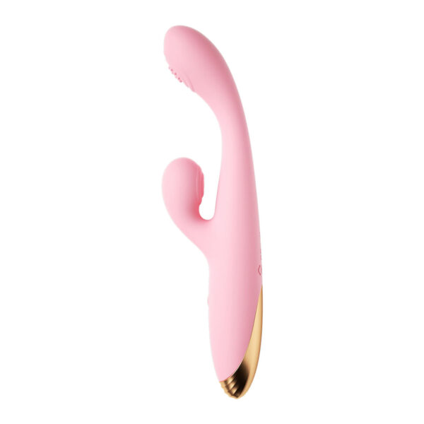 Vibrador para Ponto G com Cerdas Estimulantes e Estimulador Clitoriano LILO Vip Mix