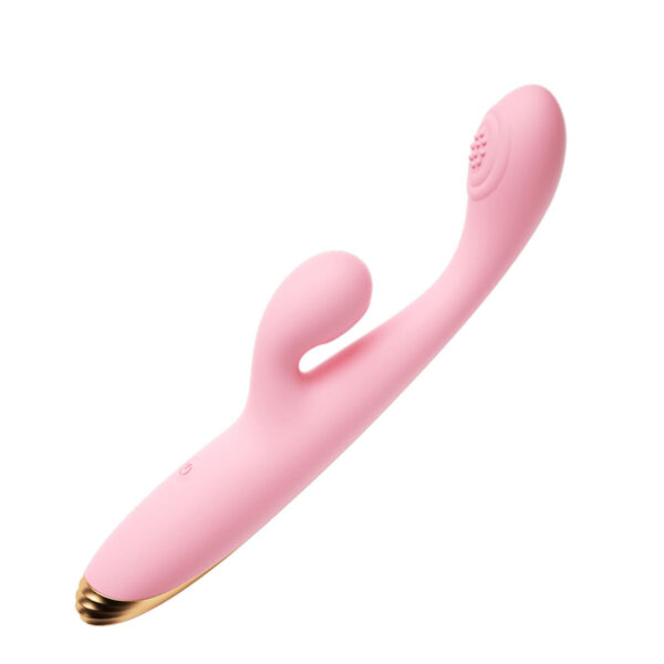 Vibrador para Ponto G com Cerdas Estimulantes e Estimulador Clitoriano LILO Vip Mix
