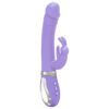 Vibrador Rabbit Ponto G Recarregável com 36 Modos de Vibração e com Aquecimento Vip Mix