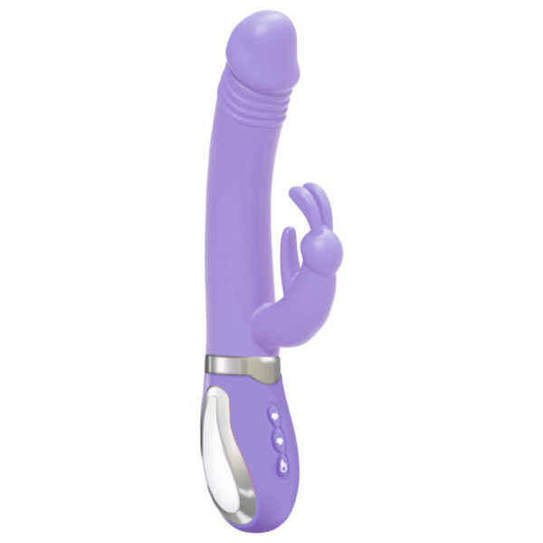 Vibrador Rabbit Ponto G Recarregável com 36 Modos de Vibração e com Aquecimento Vip Mix