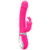 Vibrador Rabbit Ponto G Recarregável com 36 Modos de Vibração e com Aquecimento Vip Mix