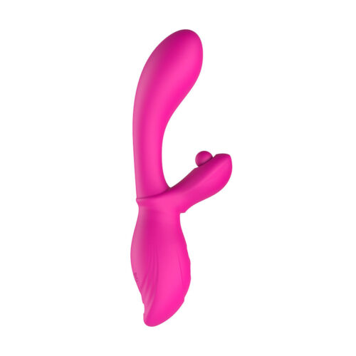 PG199-Pink_1 Vibrador Ponto G e Estimulador Clitoriano com 10 modos de vibração e 3 modos de Tapping Vip Mix