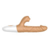 Vibrador Ponto G e Estimulador Clitoriano em Formato de Pênis Vai e Vem Vip Mix