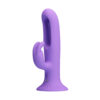Vibrador de Ponto G com Língua e Estimulador de Clitóris em Formato de Coelho Killmoulis Vip Mix