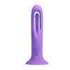 Vibrador de Ponto G com Língua e Estimulador de Clitóris em Formato de Coelho Killmoulis Vip Mix