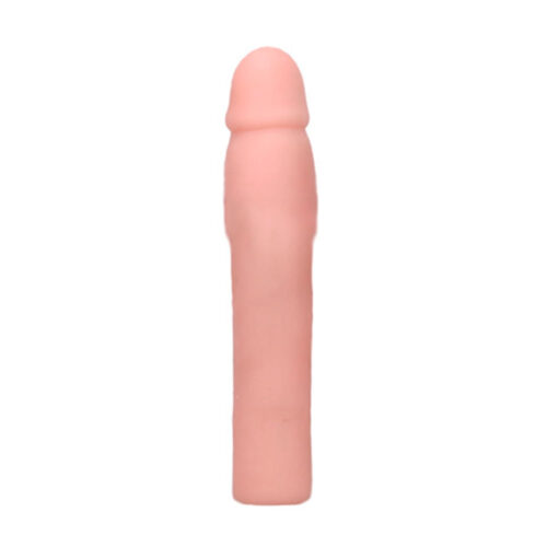 PK688-02-Bege_1 Big Kurt Capa Peniana em Cyberskin Extensora de 7 cm K Import e Export