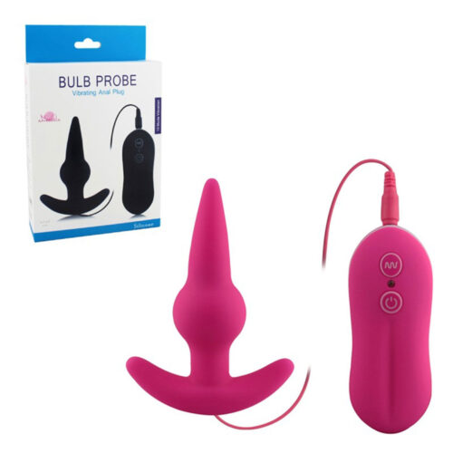 PL028_1 Plug Anal com Vibrador com Alça Miss Collection