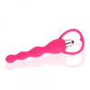 PL069-Pink_2 Plug Anal Feito em Silicone Cirurgico com Vibração Vip Mix