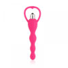 PL069-Pink_3 Plug Anal Feito em Silicone Cirurgico com Vibração Vip Mix