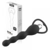 PL069-Preto_5 Plug Anal Feito em Silicone Cirurgico com Vibração Vip Mix