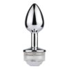 PL083_2 Plug Anal em Aluminio com Luz de Led 3R Import