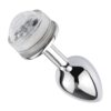 PL083_3 Plug Anal em Aluminio com Luz de Led 3R Import