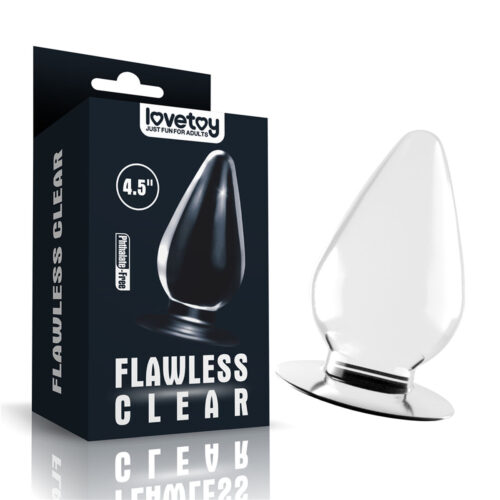 PL086-Transparente_1 Flawless Clear Plug Anal Feito em Jelly Vip Mix