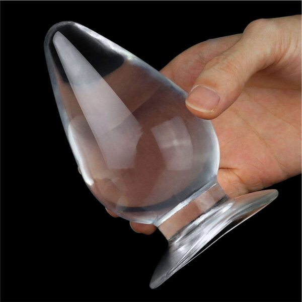 PL086-Transparente_2 Flawless Clear Plug Anal Feito em Jelly Vip Mix