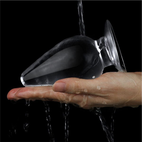 PL086-Transparente_3 Flawless Clear Plug Anal Feito em Jelly Vip Mix