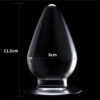 PL086-Transparente_4 Flawless Clear Plug Anal Feito em Jelly Vip Mix