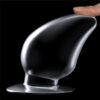 PL086-Transparente_5 Flawless Clear Plug Anal Feito em Jelly Vip Mix