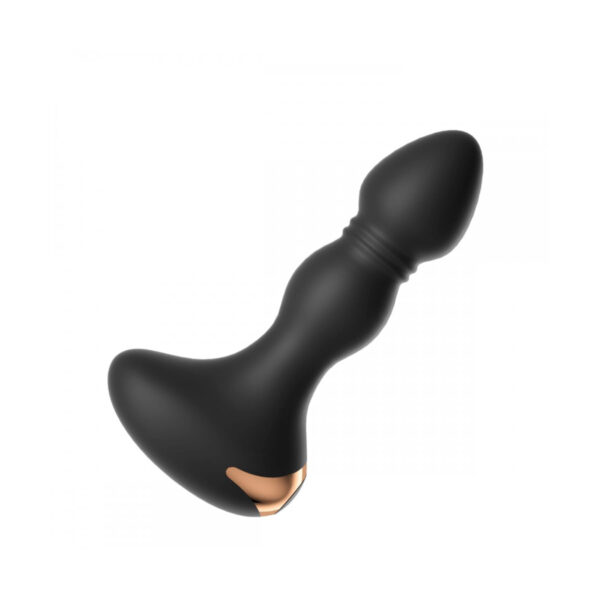 PL097B-Preto_2 Plug Anal com Ondulações com 10 Modos de Vibração Controle via App Vip Mix