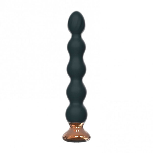 PL102-Preto_1 I-Moon KongQing Plug Anal em Silicone com 10 Modos de Vibração Vip Mix