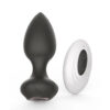 PL131-Preto_1 Plug Anal em Silicone com 10 Modos de Vibração e Controle Remoto Vip Mix