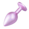PL133G-Rosa_3 Plug Anal de Luxo com Joia Tamanho G Vip Mix