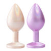 PL133G-Rosa_5 Plug Anal de Luxo com Joia Tamanho G Vip Mix