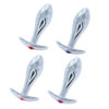 PL135M-Pink_2 Plug Anal de Aço Tamanho M Vip Mix
