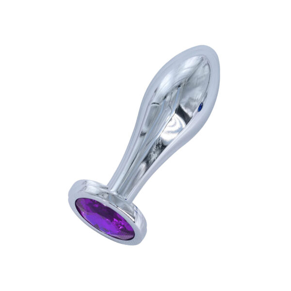 PL136M-Roxo_1 Plug Anal de Aço em Tamanho Redondo Tamanho M Vip Mix