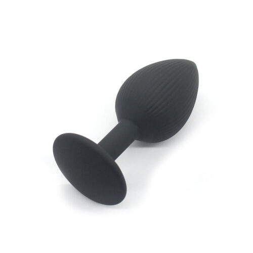 PL137P-Preto_1 Plug Anal em Silicone Tamanho P Vip Mix