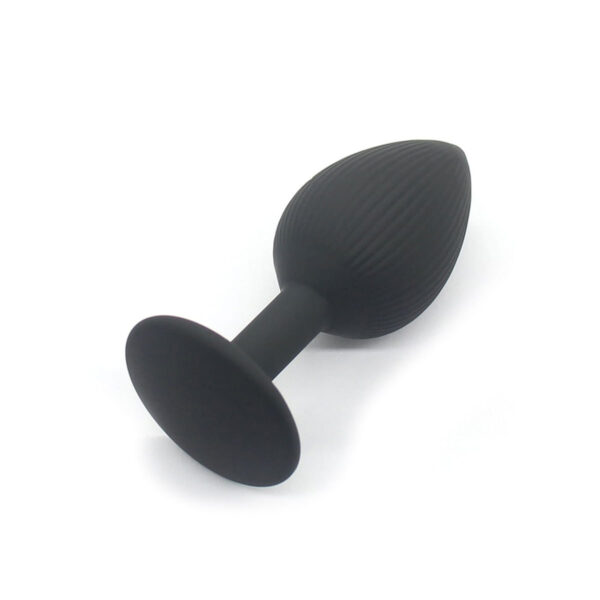PL137P-Preto_1 Plug Anal em Silicone Tamanho P Vip Mix