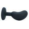 Plug Anal para Iniciantes em Silicone com Base de Pedra Tamanho P Vip Mix