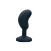 Plug Anal para Iniciantes em Silicone com Base de Pedra Tamanho P Vip Mix