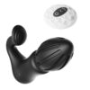 PL174-Preto_3 Plug Anal com Motor Duplo com 7 Modos de Vibração e Controle Remoto Vip Mix