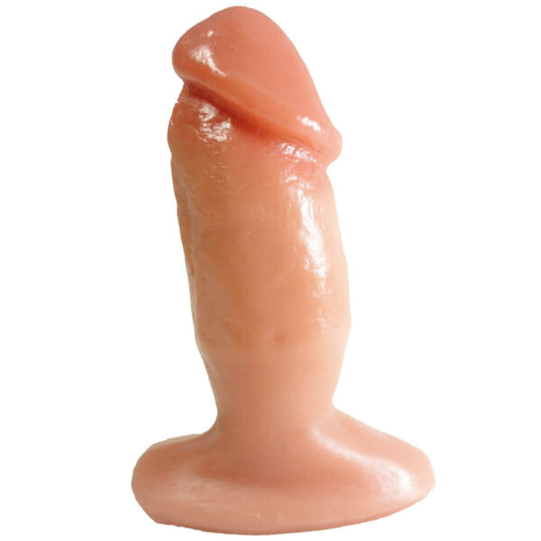 PLPEBG_1 Plug Pênis com Saliências e Ventosa 11x3,5 cm Prazer e Cia