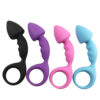 Estimulador de Próstata em Silicone com Alça de Segurança 3R Import