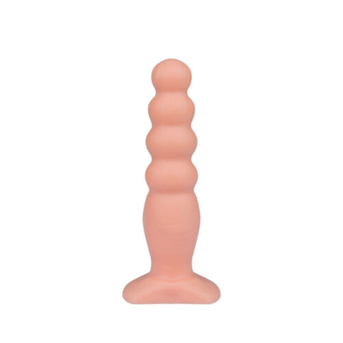 Plug Anal Bolinha 12 x 3cm Linha Impact Pau Brasil